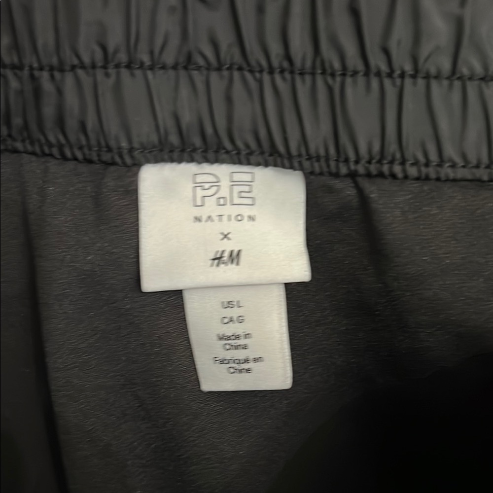 P.E Nation Black and White Athletic Shorts Lightweight Design - Picture 6 of 6